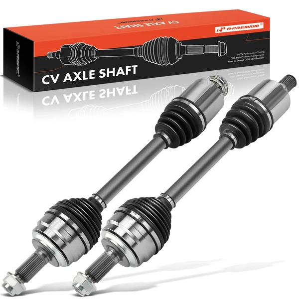 2-Pc CV Axle Shaft Assembly Front Driver & Passenger A-Premium APCVA2832