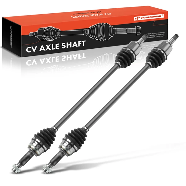 2-Pc CV Axle Shaft Assembly Rear Driver & Passenger A-Premium APCVA2834