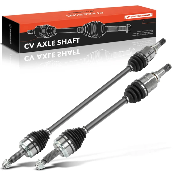 2-Pc CV Axle Shaft Assembly Front Driver & Passenger A-Premium APCVA2838