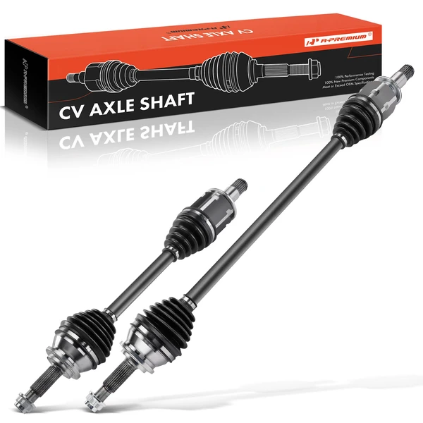 2-Pc CV Axle Shaft Assembly Front Driver & Passenger A-Premium APCVA3353