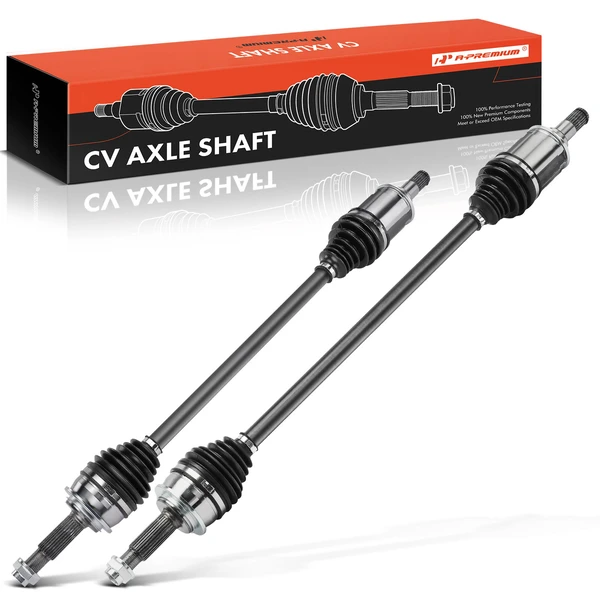 2020-2024 Toyota Highlander 2-Pc CV Axle Shaft Assembly Rear Driver & Passenger A-Premium APCVA3352