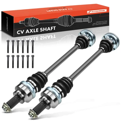 2 Pcs Rear CV Axle Shaft Assembly