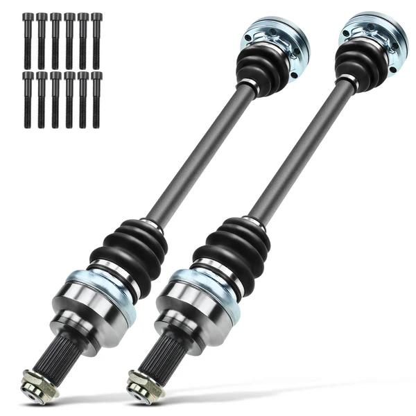 2-Pc CV Axle Shaft Assembly Rear Driver & Passenger A-Premium APCVA2224