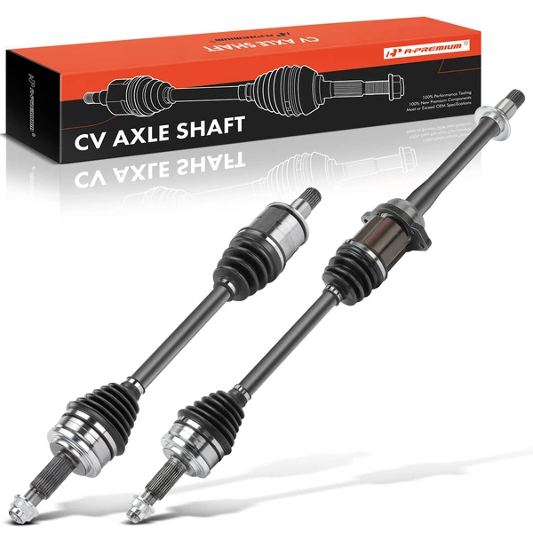 2-Pc CV Axle Shaft Assembly Front Driver & Passenger A-Premium APCVA3330