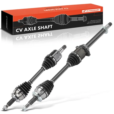 2 Pcs Front CV Axle Assembly