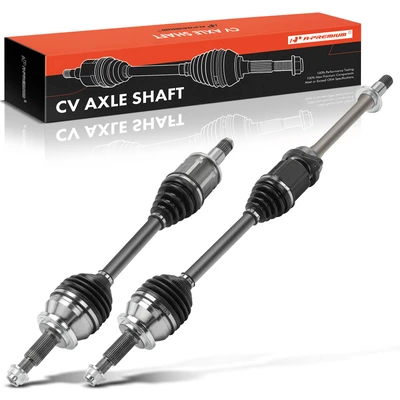 2 Pcs Front CV Axle Assembly