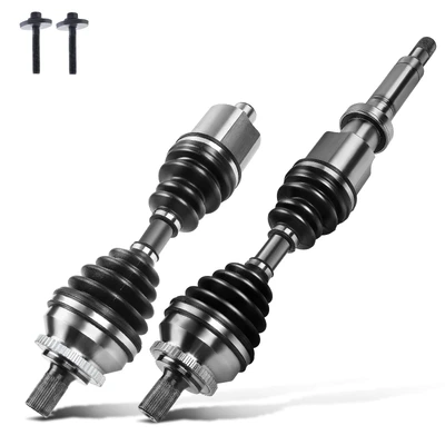 2 Pcs Front CV Axle Shaft Assembly