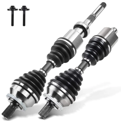 2 Pcs Front CV Axle Shaft Assembly