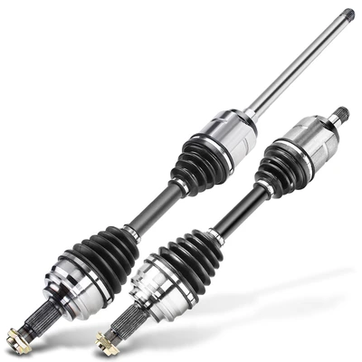 2 Pcs Front CV Axle Shaft Assembly