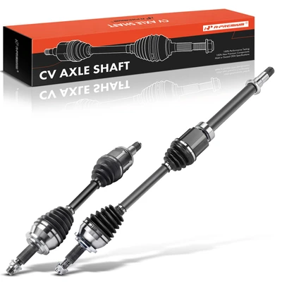 2 Pcs Front CV Axle Assembly