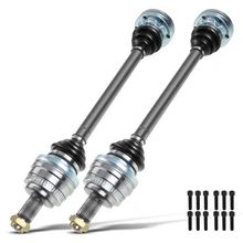 2 Pcs Rear CV Axle Shaft Assembly for BMW 325i E36 1992-1995 325is 328i 328is