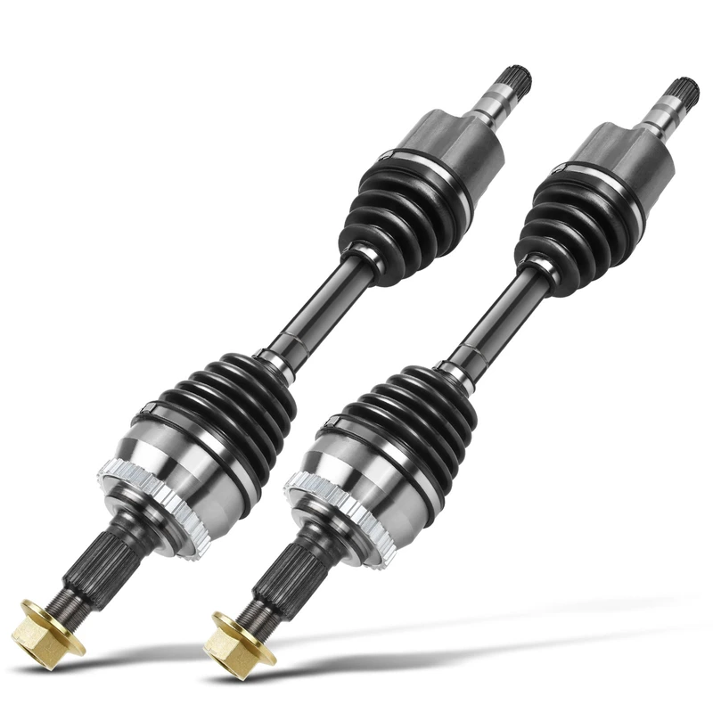 2 Pcs Front CV Axle Shaft Assembly for Saab 9-5 2002-2009 L4 2.3L V6 3.0L