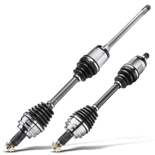 2004-2010 BMW X3 2pc CV Axle Shaft Assembly Front Driver & Passenger A-Premium APCVA1310