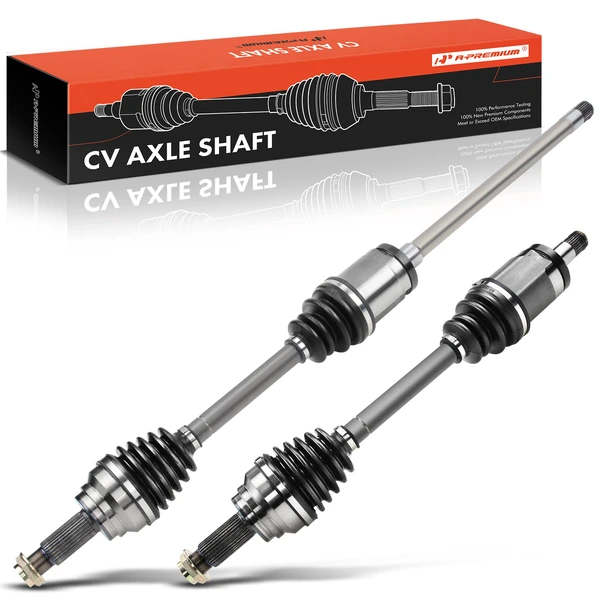 2-Pc CV Axle Shaft Assembly Front Driver & Passenger A-Premium APCVA1599