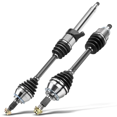 2 Pcs Front CV Axle Shaft Assembly