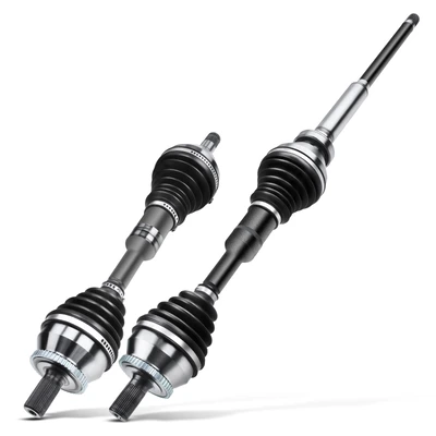 2 Pcs Front CV Axle Shaft Assembly