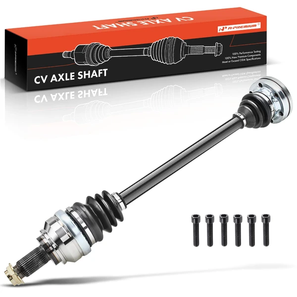 1-Pc CV Axle Shaft Assembly Rear Driver or Passenger A-Premium APCVA1088