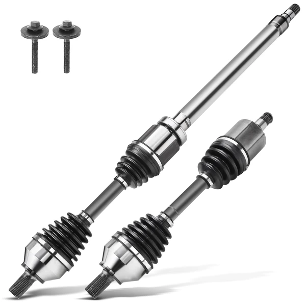 2-Pc CV Axle Shaft Assembly Front Driver & Passenger A-Premium APCVA1301