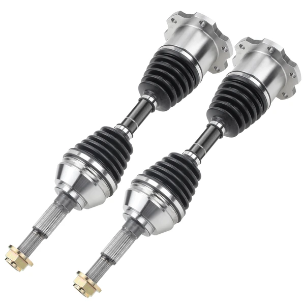 1983-1991 GMC S15 Jimmy 2-Pc CV Axle Shaft Assembly Front Driver & Passenger A-Premium APCVA1552