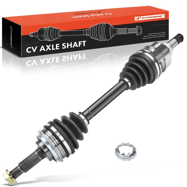 1989-1992 Geo Prizm 1-Pc CV Axle Shaft Assembly Front Driver Side A-Premium APCVA048