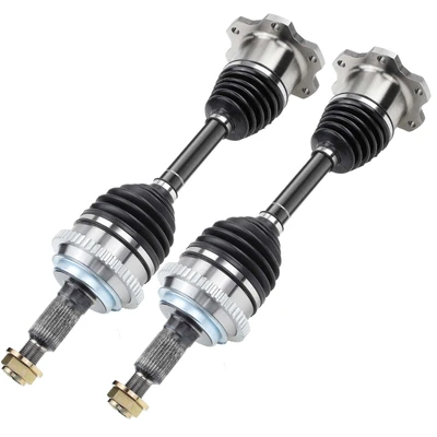 2 Pcs Front CV Axle Shaft Assembly