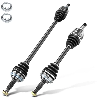 2 Pcs Front CV Axle Shaft Assembly