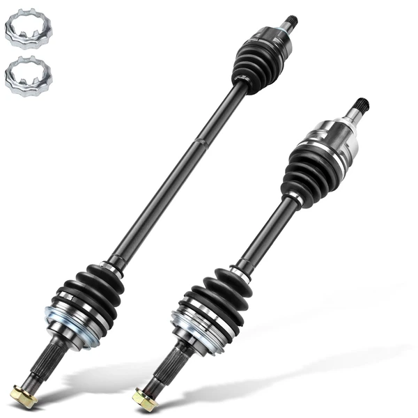 2-Pc CV Axle Shaft Assembly Front Driver & Passenger A-Premium APCVA1521