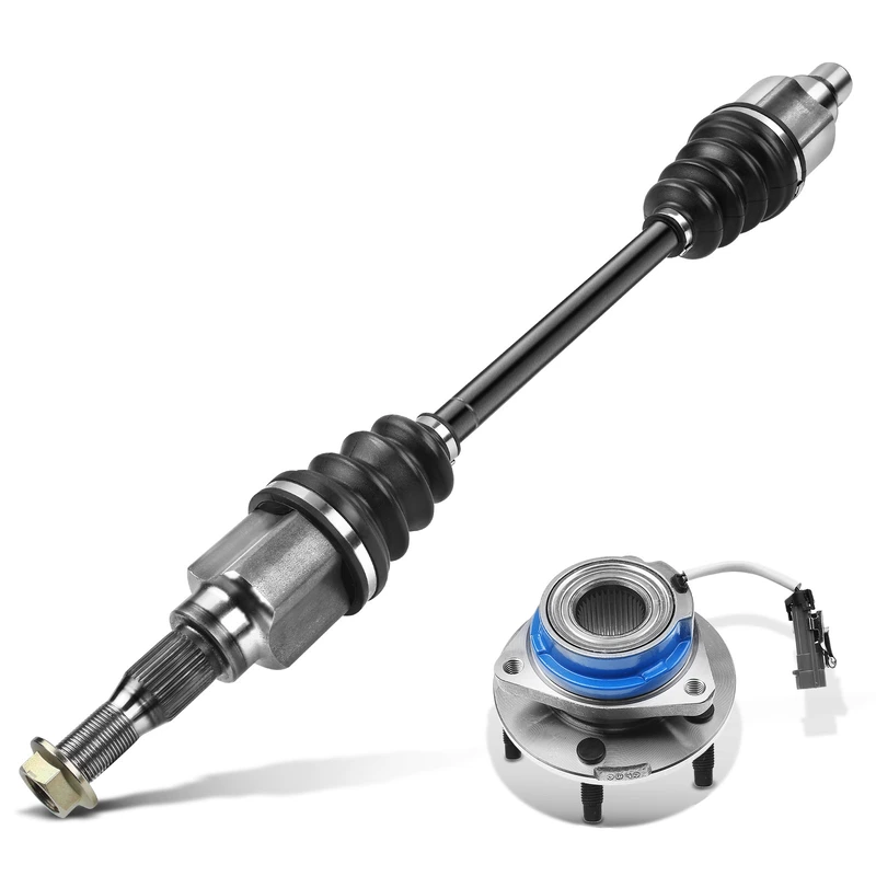 Rear Driver or Passenger CV Axle Shaft + Hub Bearing for 2006 Buick Rendezvous