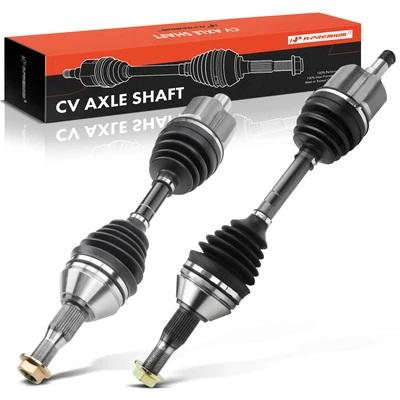 2 Pcs Front CV Axle Shaft Assembly