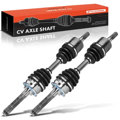 2 Pcs Front CV Axle Shaft Assembly