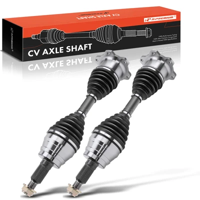 2 Pcs Front CV Axle Shaft Assembly