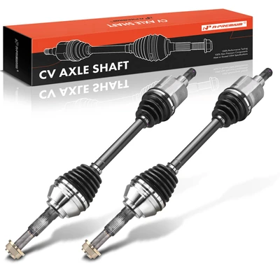 2 Pcs Front CV Axle Shaft Assembly