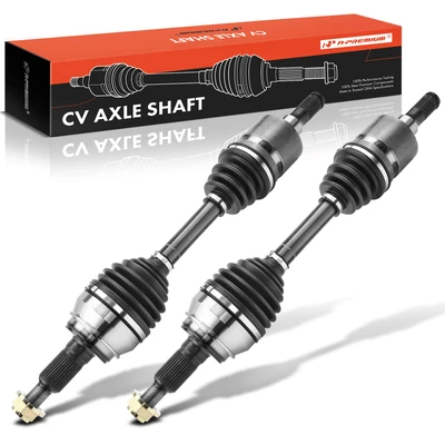 2 Pcs Front CV Axle Shaft Assembly
