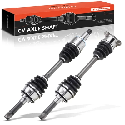 2 Pcs Front CV Axle Shaft Assembly