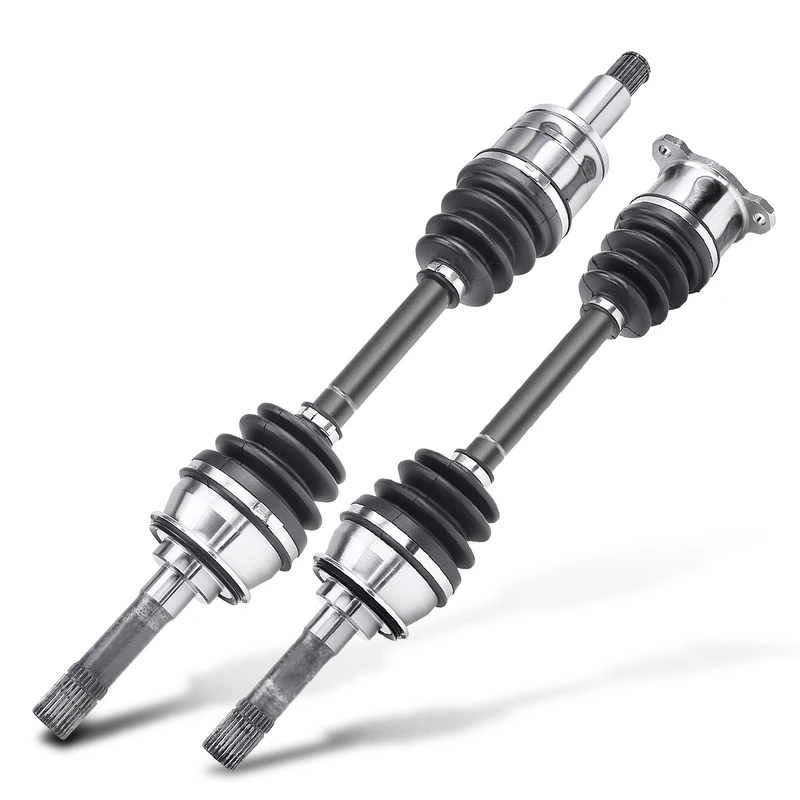 2 Pcs Front CV Axle Shaft Assembly for Chevrolet Tracker Suzuki Grand Vitara 4WD Only