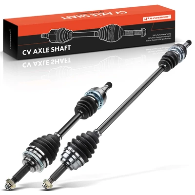 2 Pcs Front CV Axle Shaft Assembly