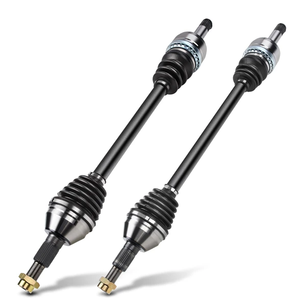 2-Pc CV Axle Shaft Assembly Rear Driver & Passenger A-Premium APCVA1370
