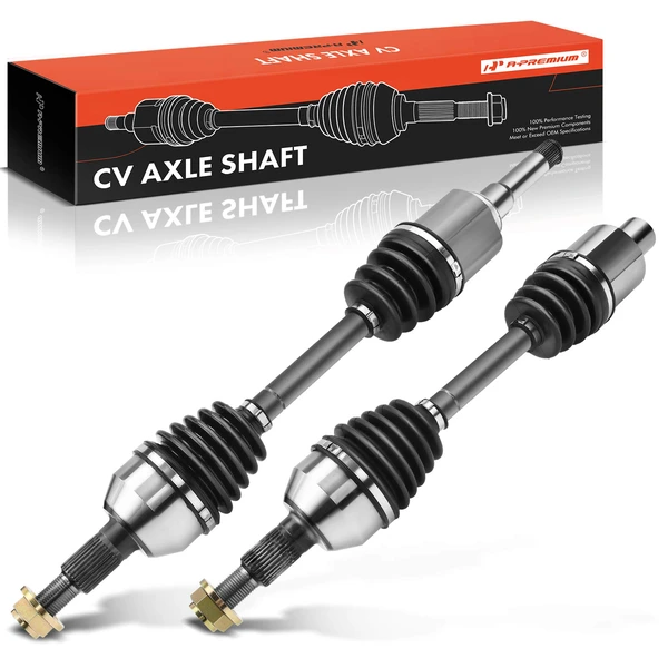 2-Pc CV Axle Shaft Assembly Front Driver & Passenger A-Premium APCVA172