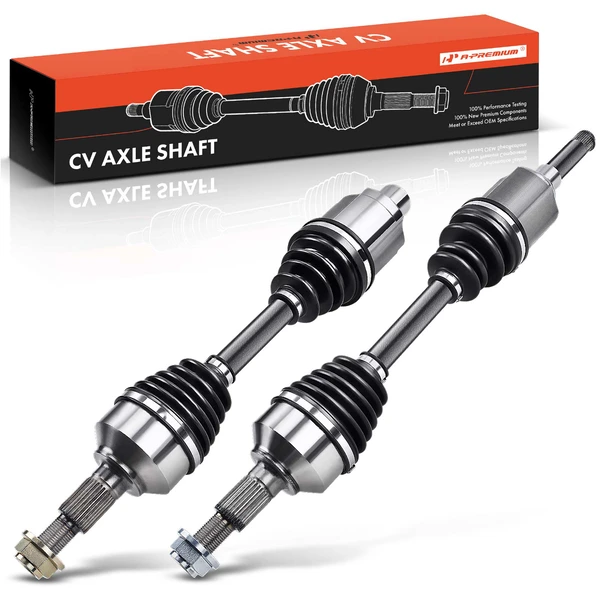 2-Pc CV Axle Shaft Assembly, Front Driver & Passenger, A-Premium APCVA1373
