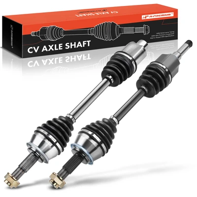 2 Pcs Front CV Axle Shaft Assembly