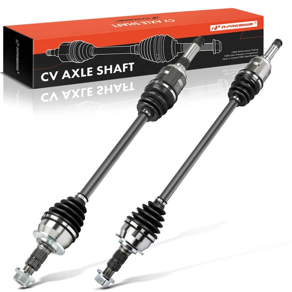 2-Pc CV Axle Shaft Assembly Rear Driver & Passenger A-Premium APCVA3420