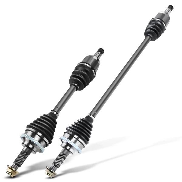1997-2002 Ford Escort 2-Pc CV Axle Shaft Assembly Front Driver & Passenger A-Premium APCVA1606