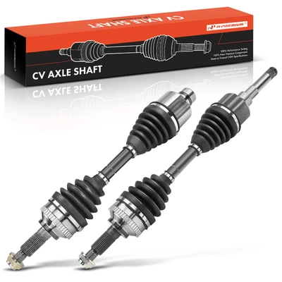 2 Pcs Front CV Axle Shaft Assembly