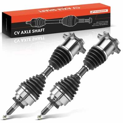 2 Pcs Front CV Axle Shaft Assembly