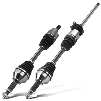 2 Pcs Front CV Axle Shaft Assembly