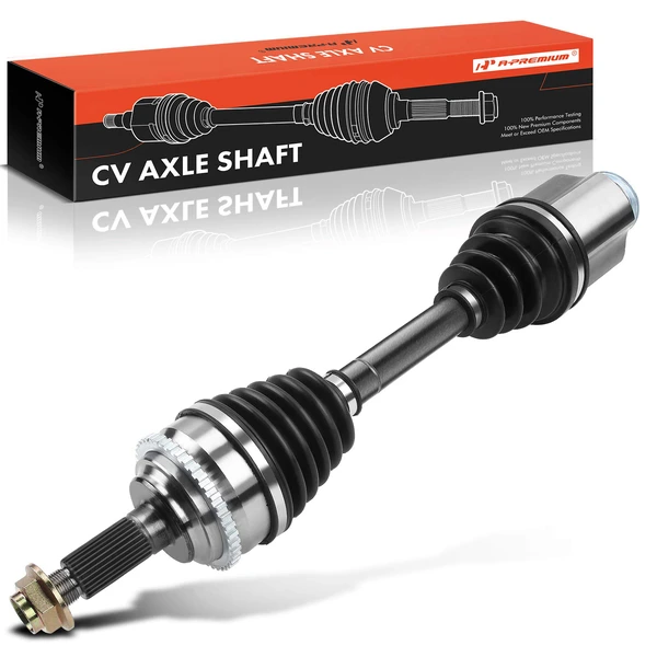 2007-2012 Lincoln MKZ 1-Pc CV Axle Shaft Assembly Front Right Passenger Side A-Premium APCVA278