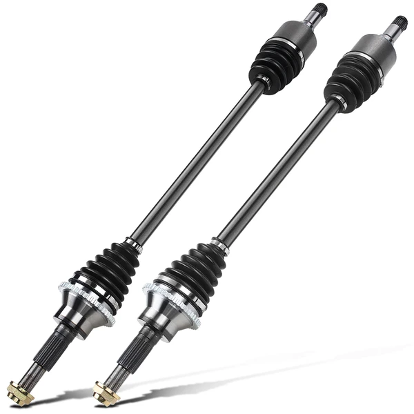 2-Pc CV Axle Shaft Assembly Rear Driver & Passenger A-Premium APCVA1322