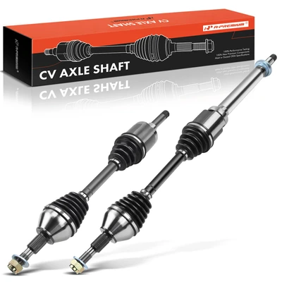 2 Pcs Front CV Axle Shaft Assembly