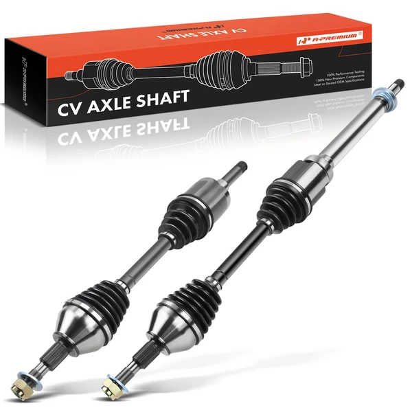 2-Pc CV Axle Shaft Assembly Front Driver & Passenger A-Premium APCVA1385