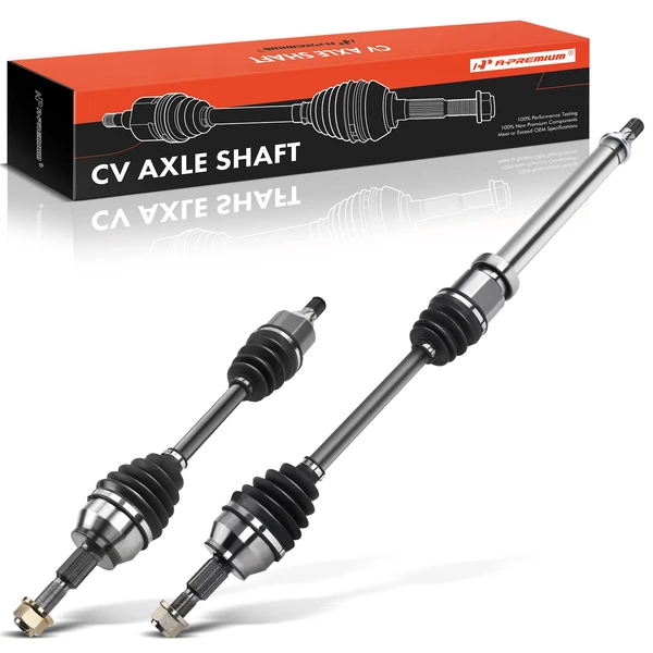 2-Pc CV Axle Shaft Assembly Front Driver & Passenger A-Premium APCVA1386